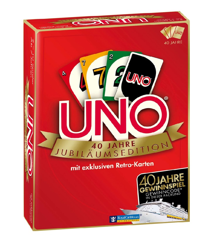 40 Jahre kunterbunter Spielspaß / UNO®, das beliebteste Familienkartenspiel der Welt, feiert Jubiläum (mit Bild)