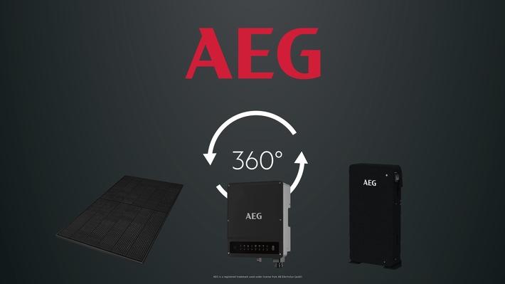 AEG: neue Solarmodule und Wechselrichter für die Lösung &quot;ein Zuhause, eine Marke&quot; auf der Intersolar 2023