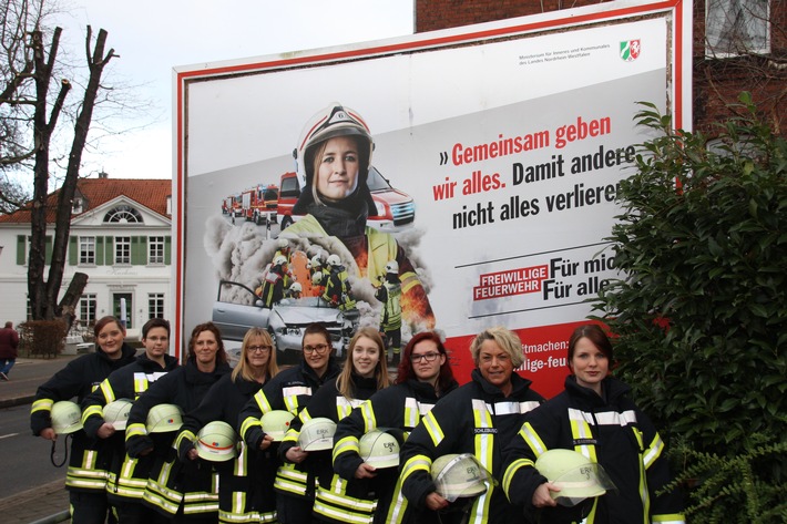 FW-Erkrath: Freiwillige Feuerwehr Erkrath wirbt um weibliche Mitglieder