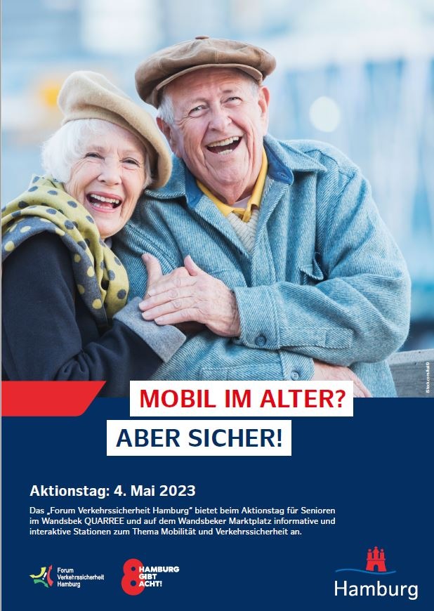 POL-HH: 230501-4. "Mobil im Alter. Aber sicher!" - Aktion des Forums Verkehrssicherheit und Einladung für Medienschaffende