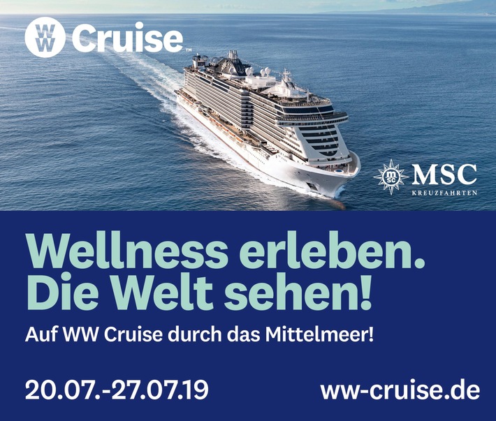 WW Cruise - Wellness erleben und die Welt entdecken
