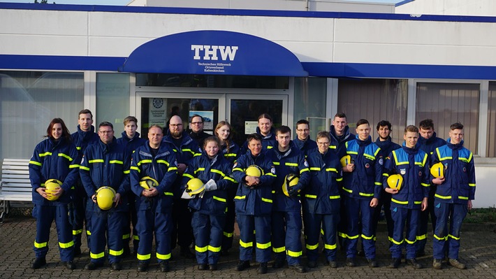 THW-HH MV SH: Kick-off THW-Grundausbildung im Regionalbereich Neumünster