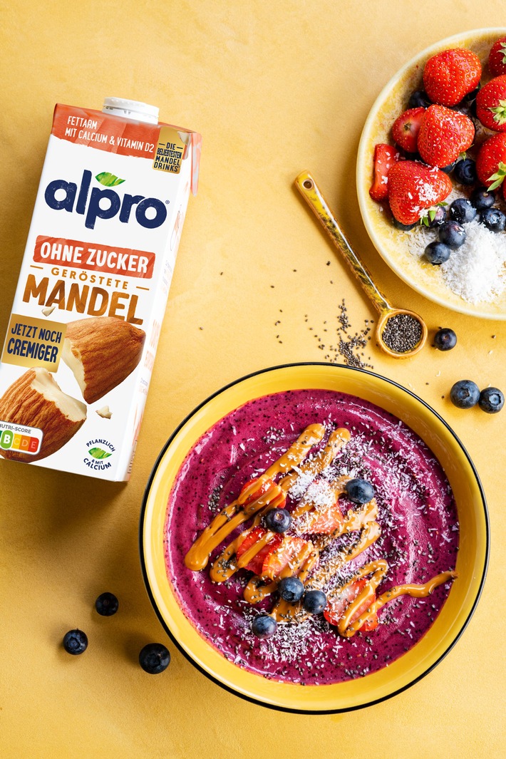 Alpro ist Marktführer[1]: Studie zeigt warum der Mandeldrink die am stärksten wachsende Milchalternative ist