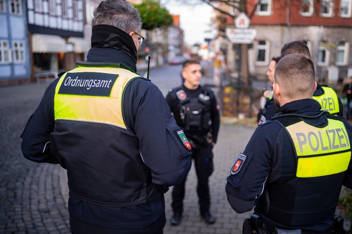 POL-NOM: Gemeinsame Kontrollaktion in der Northeimer Innenstadt durch Polizei und Ordnungsamt der Stadt Northeim