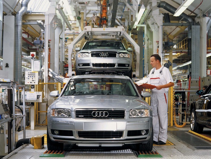 114. Ordentliche Hauptversammlung der AUDI AG - Nach dem Rekordjahr 2002: Quartalszahlen für 2003 auf hohem Niveau des Vorjahres - trotz schwieriger Marktlage
