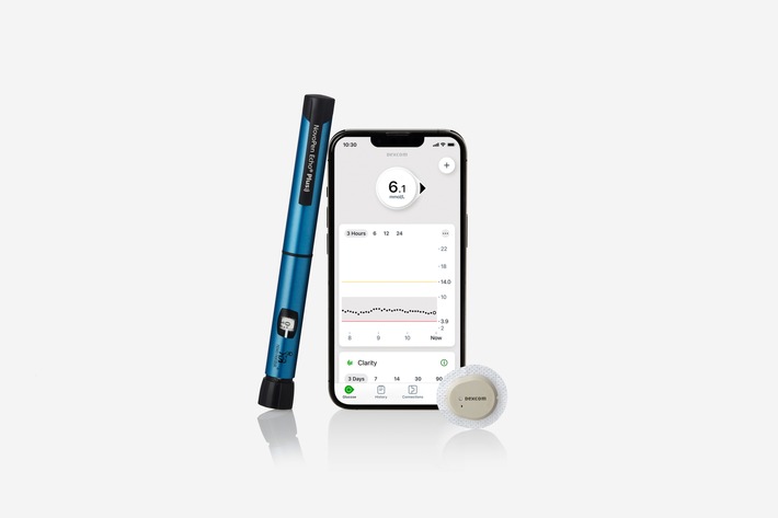 Die am besten vernetzte CGM-Marke verbindet sich mit den Smart Pens von Novo Nordisk