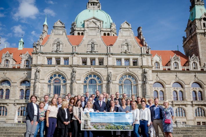 Kulturhauptstadt Hannover 2025 - Team Hannover hat zum Auftakt ins Rathaus geladen