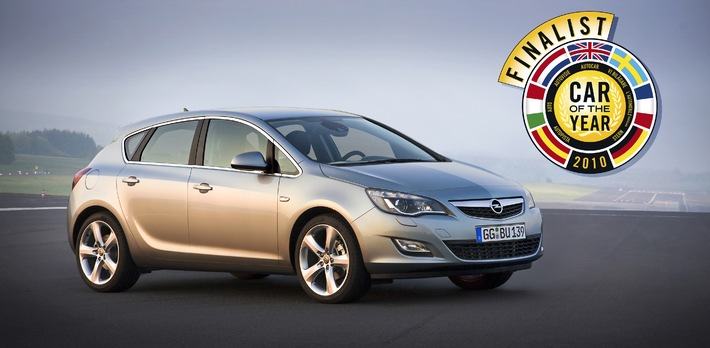 Wahl zum &quot;Auto des Jahres 2010&quot;: Neuer Opel Astra in der Endrunde (mit Bild)