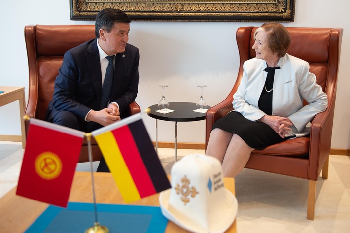 PM 14/2019: Kirgistans Präsident Zheenbekov bei Hanns-Seidel-Stiftung - Kooperationsabkommen erneuert