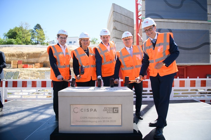 Grundstein für den CISPA-Forschungscampus in St. Ingbert gelegt
