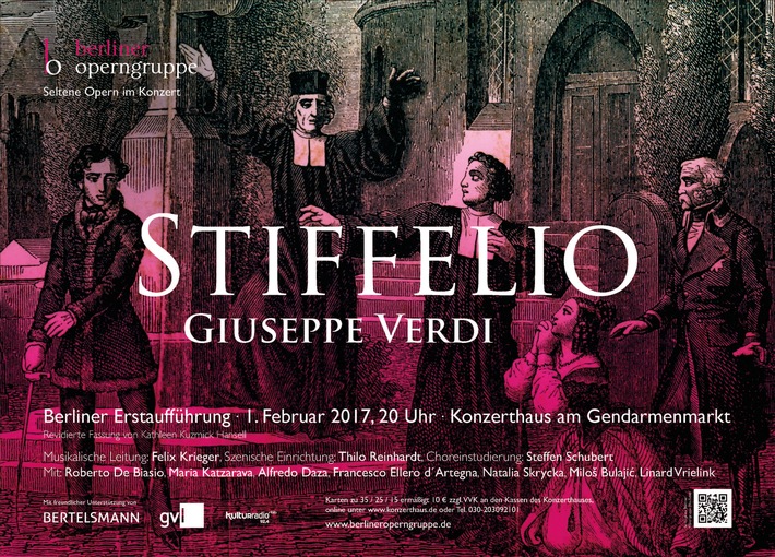 Seltene Verdi-Oper Stiffelio in Berliner Erstaufführung: Ricordi-Archiv half bei Rekonstruktion