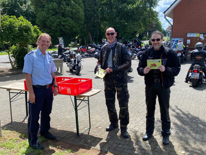 POL-BOR: Kreis Borken - Kradfahrer überwiegend besonnen unterwegs