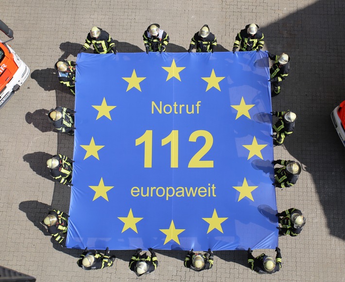 KFV-CW: Der Kreisfeuerwehrverband Calw informiert zum EU weiten Notruftag am 11.2. - 500 Millionen Menschen, eine Notrufnummer - Die &quot;112&quot; steht in ganz Europa für qualifizierte Hilfe