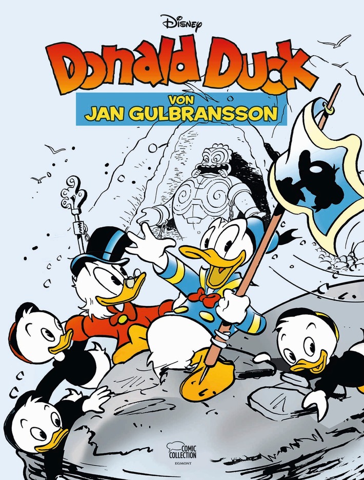 Jan Gulbransson mit seinem Best of Donald Duck zu Gast in der temporären Comic-Metropole Erlangen
