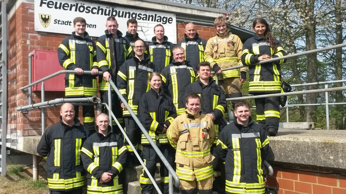 FW-Stolberg: Neue Atemschutzgeräteträger für die Feuerwehr