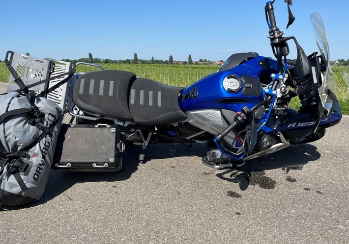 POL-PDLD: Kleinfischlingen / L 542 - Verkehrsunfall mit schwer verletztem Radfahrer