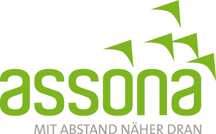 assona - mit Abstand näher dran: Markenrelaunch des deutschen Marktführers für Elektronikschutzbriefe