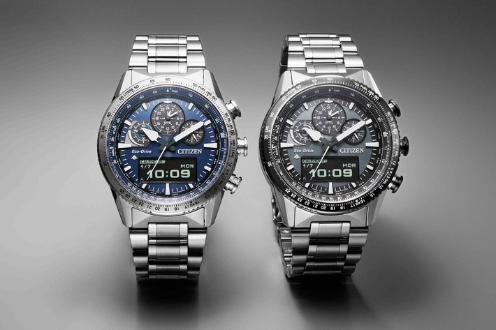 Cockpit am Arm: CITIZEN PROMASTER SKY U830 - neues Inhouse-Werk und hochauflösendes Digital-Display