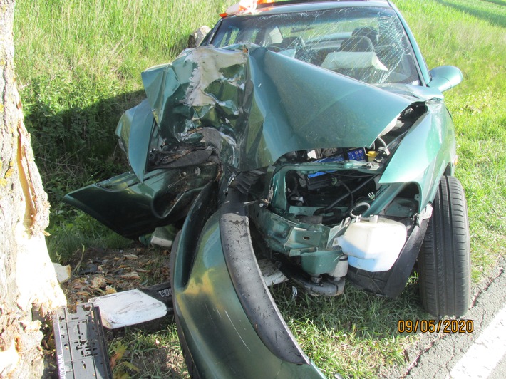 POL-HM: Verkehrsunfall mit leicht verletzter Person