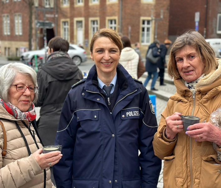 POL-MS: 480 Heißgetränke und noch mehr gute Gespräche - &quot;COPpuccino&quot; mit der Polizei Münster