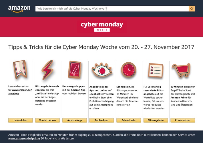 Media Alert: Tipps und Tricks für entspanntes Shoppen in der Cyber Monday Woche