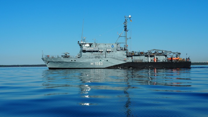 Minenjagdboot &quot;Bad Bevensen&quot; kehrt
von NATO-Verband zurück
