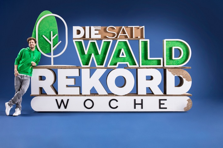 Ein Euro = ein Baum! SAT.1 setzt ein Zeichen für die Umwelt und ruft im März 2021 die Waldrekord-Woche aus