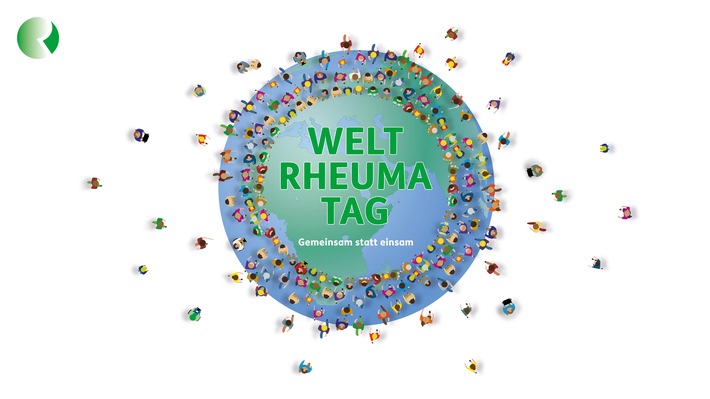 Welt-Rheuma-Tag 2022 / Gemeinsam statt einsam, mehr bewegen mit der Deutschen Rheuma-Liga