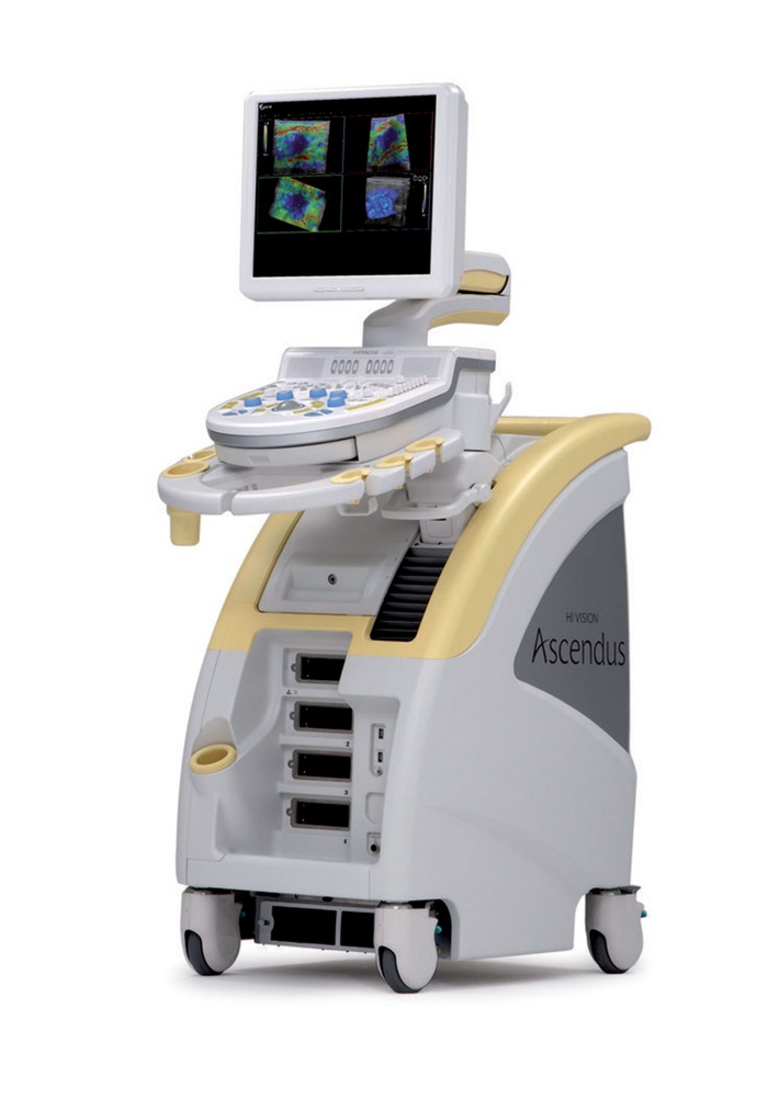 Ultrasound diagnostics: New at the European Congress of Radiology (ECR) / HI VISION Ascendus - a new digital ultrasound platform that demonstrates leadership in innovation and technology