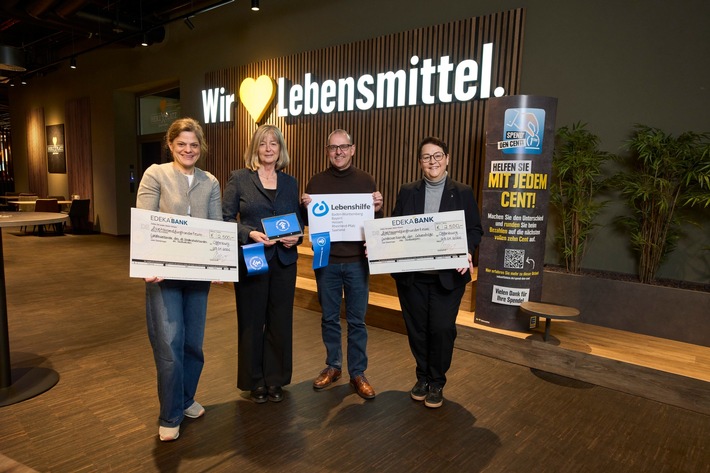 Presse-Information: Cents aufrunden und Gutes tun