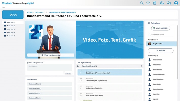 Mitgliederversammlungen digital und rechtssicher