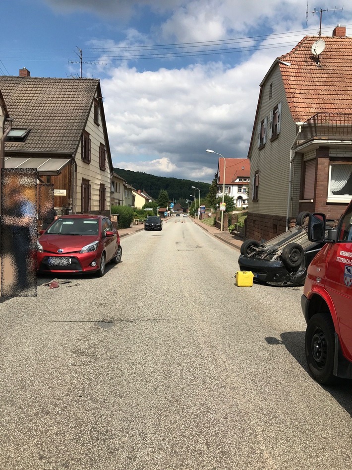 POL-PPWP: Verkehrsunfall mit leicht verletzter Person