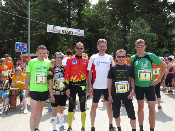 Laufen für mehr Aufmerksamkeit: 5 Marathon-Läufer mit Mukoviszidose stellen sich einer 24 h-Lauf-Challenge