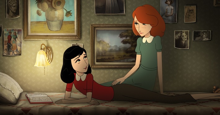 Animationsfilm "Wo ist Anne Frank" am 4. November 2023 bei KiKA / Filmpremiere mit moderierter Dokumentation und Chat für Kinder