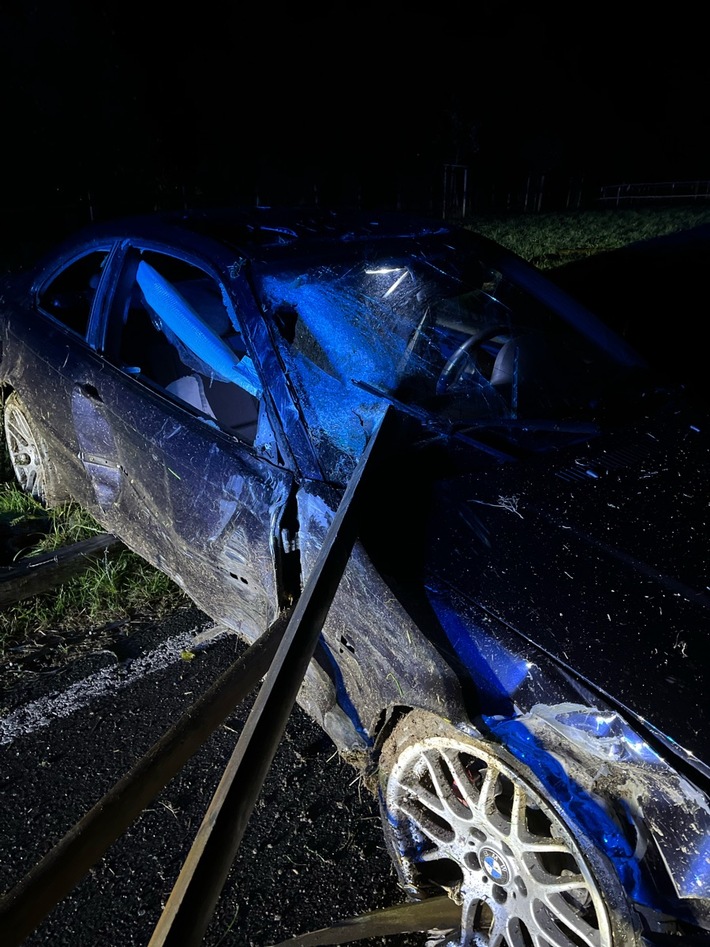 POL-HA: 19-jähriger Autofahrer nach Unfall am Kattenohl leicht verletzt