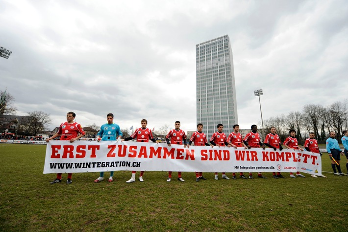 Der FC Winterthur spielt für die Integration