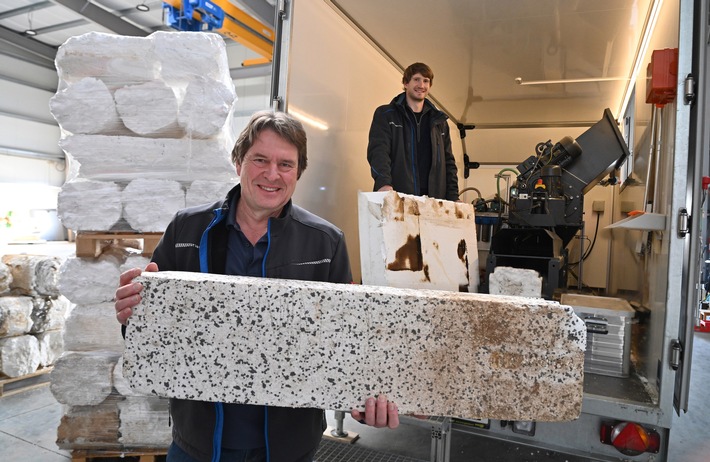 Frank und Leif Ziebeil: Wie ein Familienunternehmen das Styropor-Recycling in Angriff nimmt