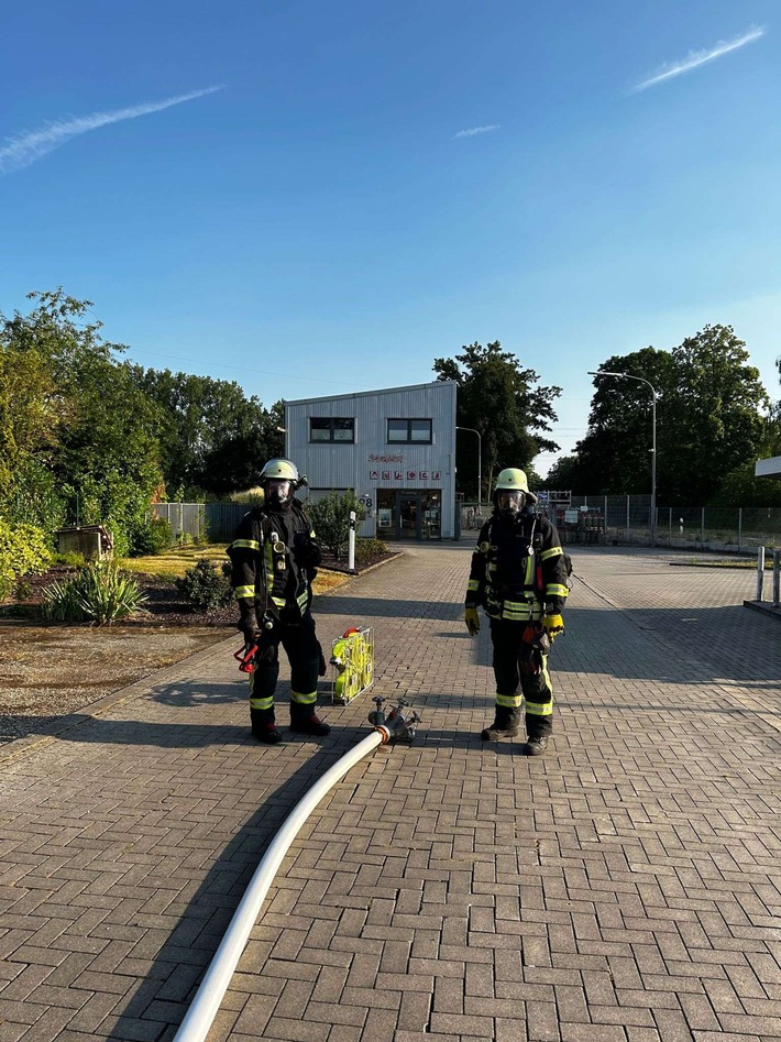 FW-Schermbeck: Einsatzstichwort "Gasaustritt"