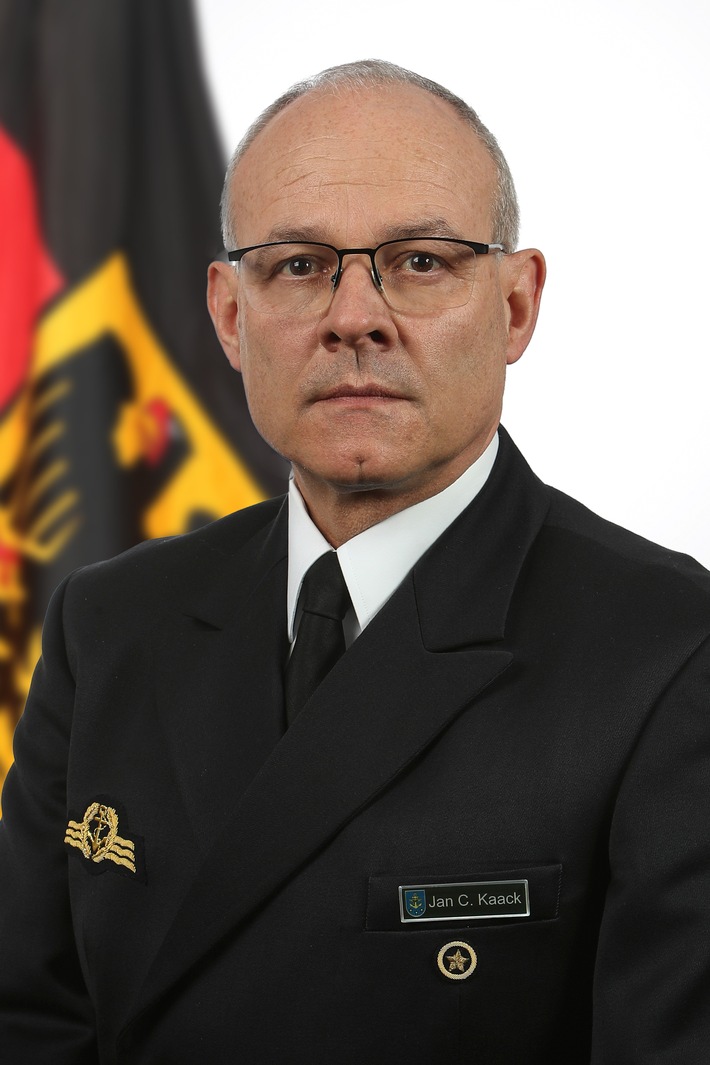 Vizeadmiral Kaack wird neuer Inspekteur der Marine