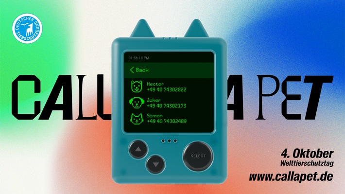 Mit KI gegen überfüllte Tierheime – „CALL A PET“ startet am Welttierschutztag