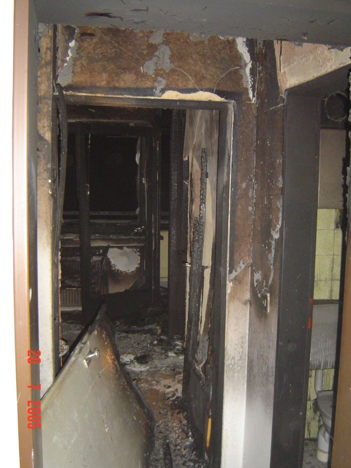 FW-E: Wohnungsbrand forderte ein Menschenleben