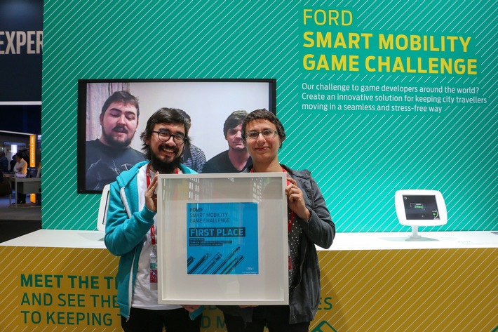 Neue Smartphone-App "Jaunt" ist Gewinner der von Ford ausgelobten "Smart-Mobility Game Challenge" (FOTO)