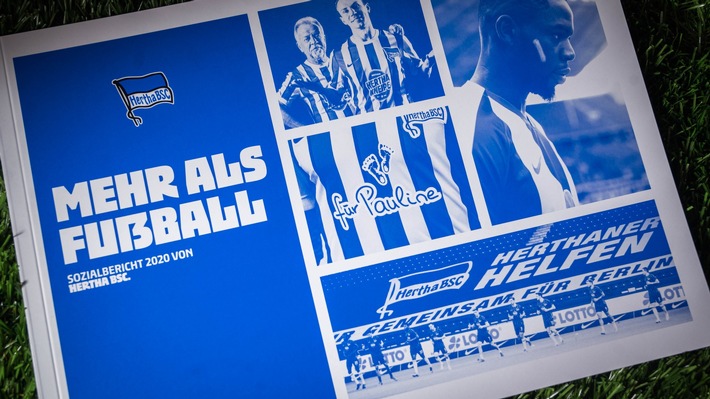 &quot;Mehr als Fußball&quot; - Der Sozialbericht 2020 von Hertha BSC ist da!