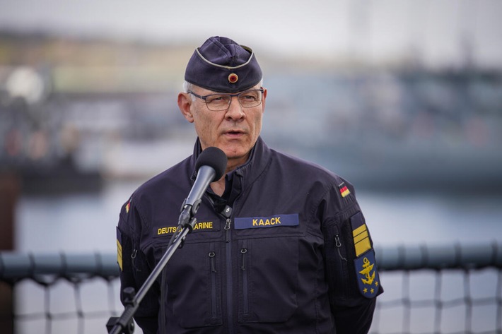 Kieler Woche mit dem Inspekteur der Deutschen Marine
