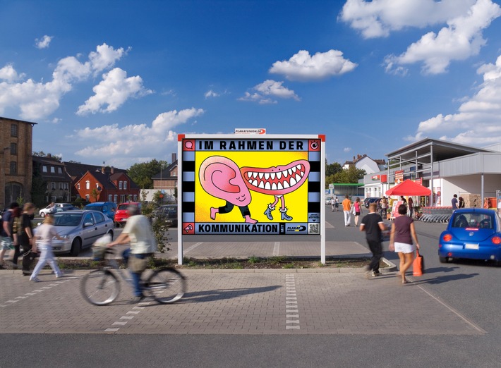 Hohe Plakat-Reichweiten plus kreativ umgesetzte Botschaften - zwei Stärken auf Werbeflächen entfalten gemeinsam eine optimale Wirkung