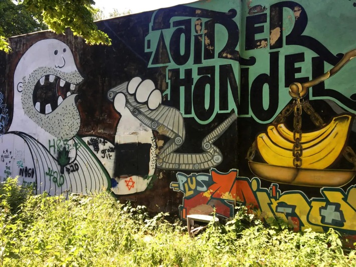 Stadtführung: Graffiti und Skulpturen mit dem Fahrrad entdecken