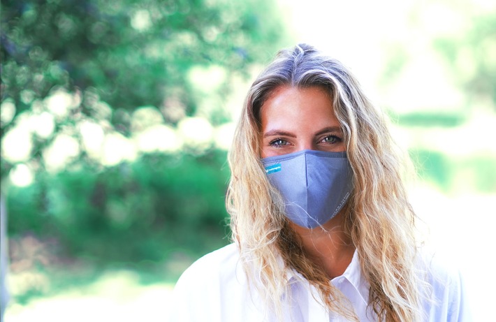 Maskengrün: Wiederverwendbare FFP2-Stoffmaske schützt Mensch &amp; Umwelt