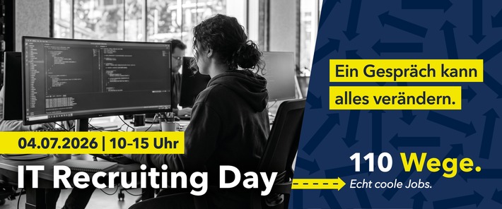 POL-SH: IT Recruiting Day der Landespolizei Schleswig-Holstein - Ein Gespräch kann alles verändern.