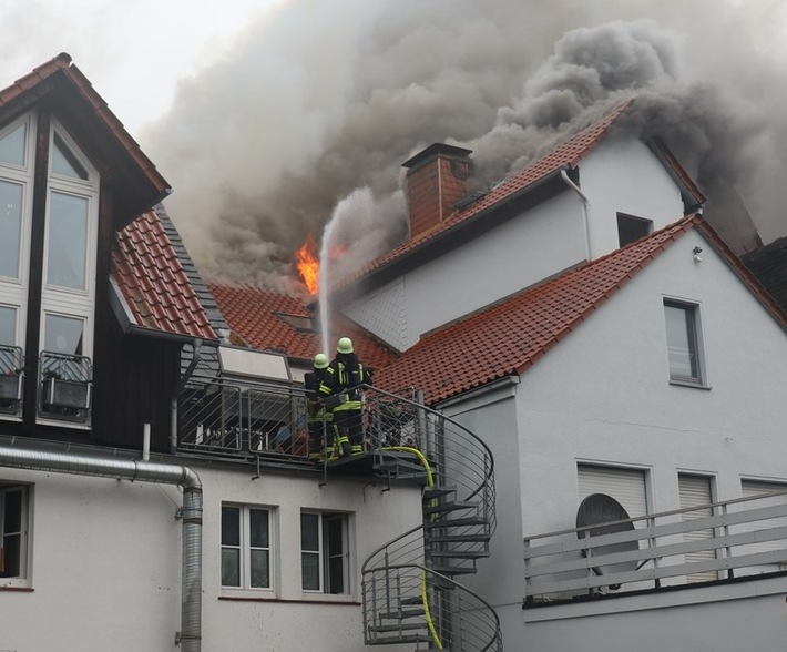 POL-HX: Brand in der Innenstadt von Höxter