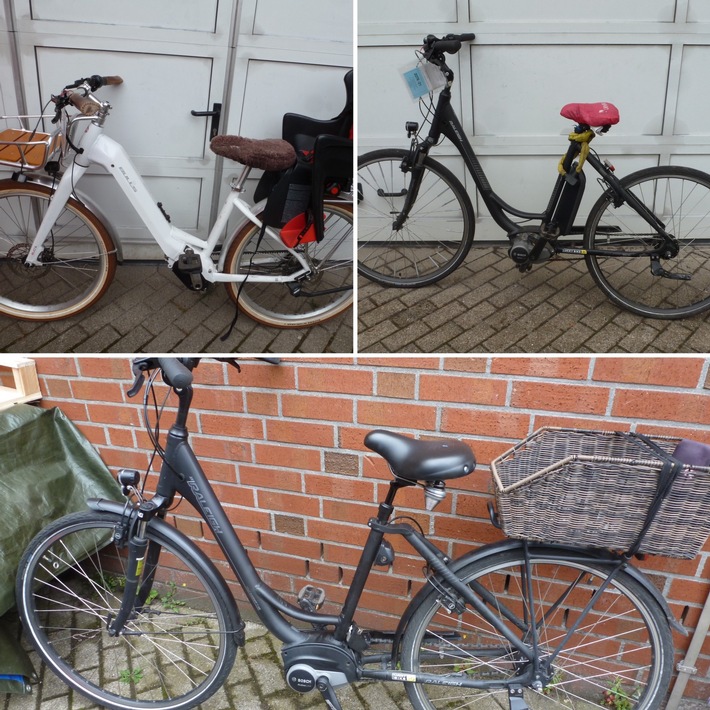 POL-MS: Drei Fahrräder sichergestellt - Eigentümer gesucht